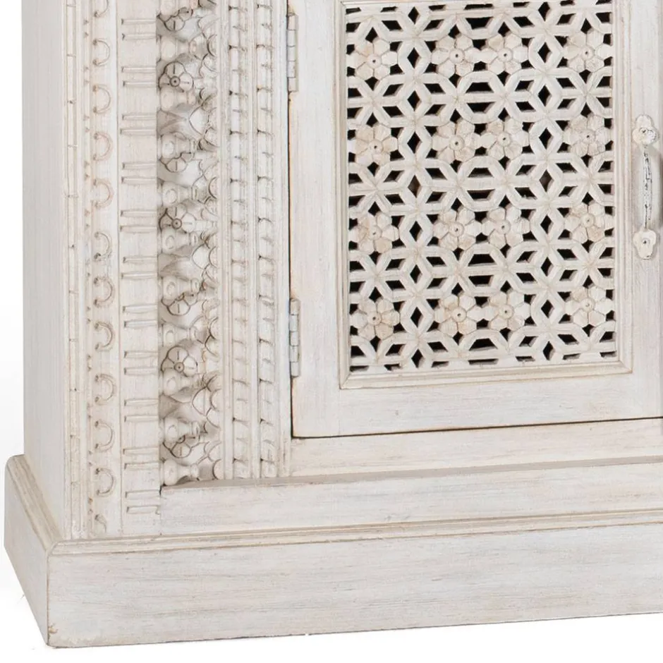 Orient Style Sideboard aus Mangoholz White Wash - Capo^Wohnen Discount
