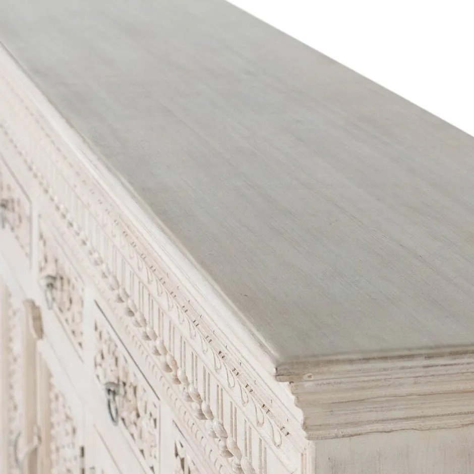 Orient Style Sideboard aus Mangoholz White Wash - Capo^Wohnen Discount