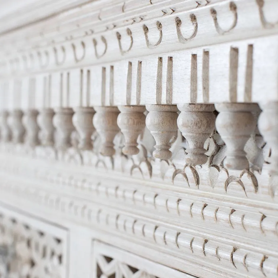 Orient Style Sideboard aus Mangoholz White Wash - Capo^Wohnen Discount