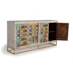 Oriental Design Sideboard mit bunten Keramik Kacheln - Jula^Wohnen Clearance