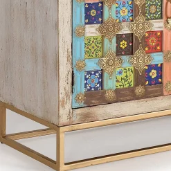 Oriental Design Sideboard mit bunten Keramik Kacheln - Jula^Wohnen Clearance