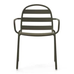 Outdoor Armlehnenstühle in Graugrün - Ocna (4er Set)^Wohnen Sale