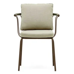 Wohnen Outdoor Armlehnstühle in Braun - Ragusca (4er Set)