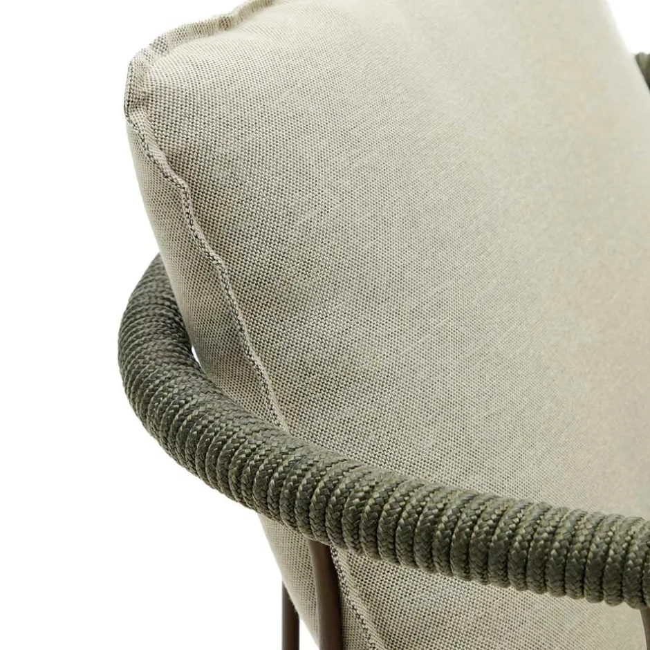 Wohnen Outdoor Armlehnstühle in Braun - Ragusca (4er Set)