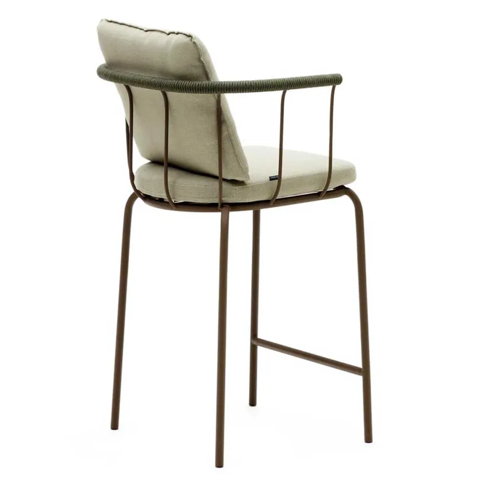 Wohnen Outdoor Barstuhl mit 66 cm Sitzhöhe - Ragusca (4er Set)