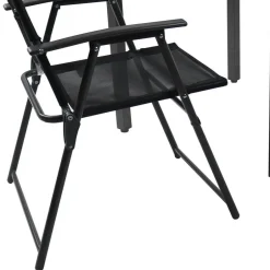 Outdoor Essgruppe mit zwei Klappstühlen - Saridio (dreiteilig)^Wohnen Best