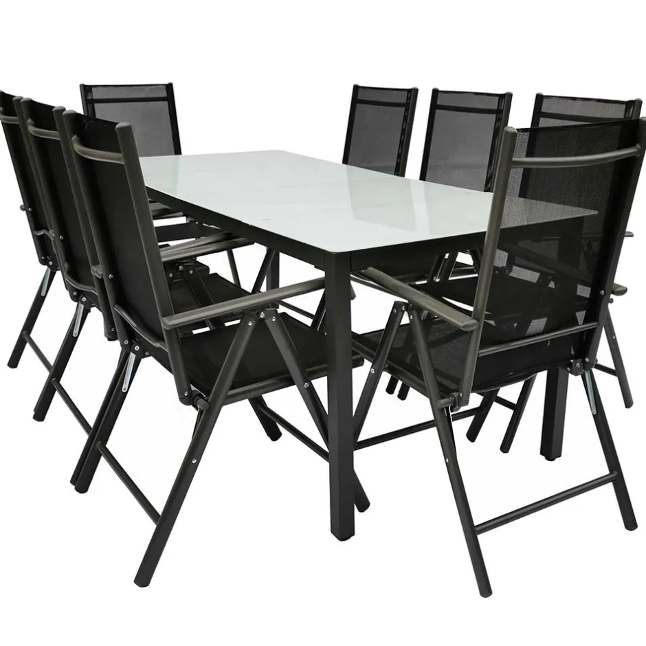 Outdoor Esstischgruppe Set - Yumagno (neunteilig)^Wohnen Online