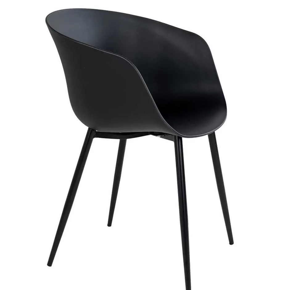 Outdoor Sitzgruppe mit Schalenstühlen - Biniamo (siebenteilig)^Wohnen New