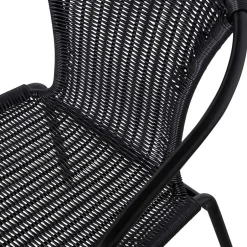 Wohnen Outdoor Stühle aus Kunstrattan - Mondello (4er Set)