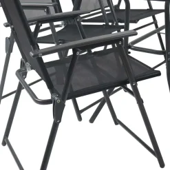 Wohnen Outdoor Tisch & Klappstühle Set - Alcamo (siebenteilig)