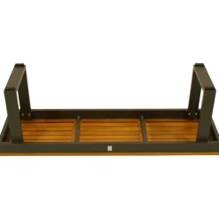 Wohnen Outdoorbank ohne Lehne aus Akazienholz - Abrahams