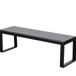 Wohnen Outdoorbank ohne Lehne mit zwei Sitzplätzen - Contrasta