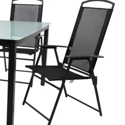 Wohnen Outdoor-Sitzgruppe für 4 Personen - Vokoz (fünfteilig)