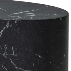 Wohnen Ovale Beistelltische als Paar - Geneke (zweiteilig)