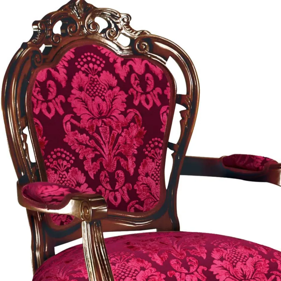 Ovale Esstischgruppe im Barockstil - Ursanna (sechsteilig)^Wohnen Clearance