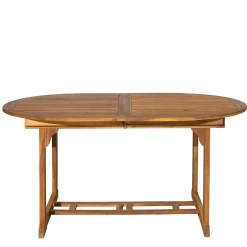 Wohnen Ovale Gartentisch Gruppe für vier Personen - Nevuz (fünfteilig)