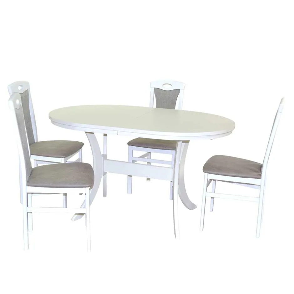 Ovale Sitzgruppe klassisch - Langos (fünfteilig)^Wohnen Clearance