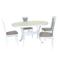 Ovale Sitzgruppe klassisch - Langos (fünfteilig)^Wohnen Clearance