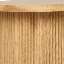 Ovaler Couchtisch in Eiche Holzoptik - Saracan^Wohnen Sale