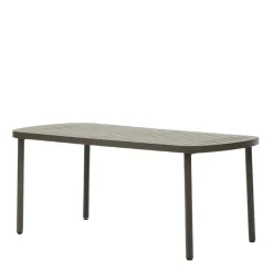 Ovaler Gartentisch aus Aluminium - Ocna^Wohnen Hot