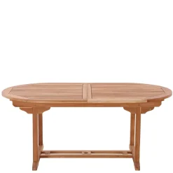 Ovaler Gartentisch verlängerbar - Klahuma I^Wohnen