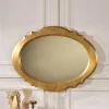 Ovaler Wandspiegel im Italienischen Stil - Carlenna^Wohnen Discount