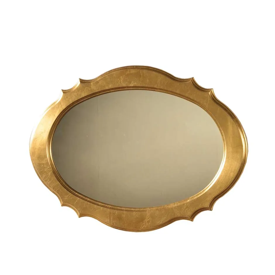 Ovaler Wandspiegel im Italienischen Stil - Carlenna^Wohnen Discount