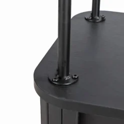 Ovales Schiebetüren-Highboard im Retro Design - Lurymav^Wohnen Outlet