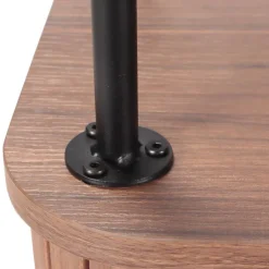 Wohnen Ovales Sideboard mit Schiebetüren - Arura