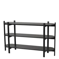 Wohnen Ovales Standregal im Skandi Design - Pamban