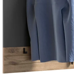 Paneel Garderobe mit Stange & 6 Haken - Catamaron^Wohnen New