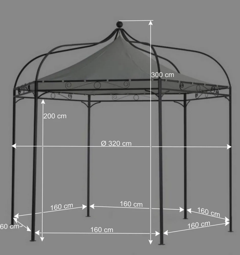 Wohnen Pavillon Pauli für Garten