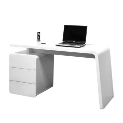 PC-Tisch Piramyda in Weiß^Wohnen Discount