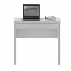 Kinder Wohnen PC-Tisch Trevoz in Hochglanz Weiß