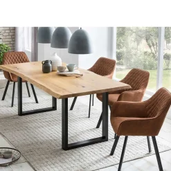 Wohnen 4-Personen-Essgruppe mit Tischsesseln - Zuzi (fünfteilig)