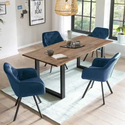 Wohnen 4-Personen-Essgruppe modern - Sayetton (fünfteilig)