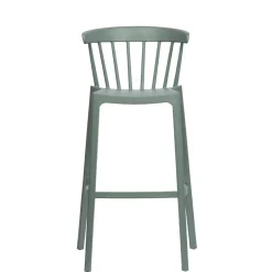 Pflegeleichter Barstuhl in Graugrün - Ecdo (2er Set)^Wohnen Sale