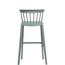 Pflegeleichter Barstuhl in Graugrün - Ecdo (2er Set)^Wohnen Sale