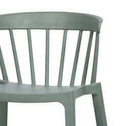 Pflegeleichter Barstuhl in Graugrün - Ecdo (2er Set)^Wohnen Sale