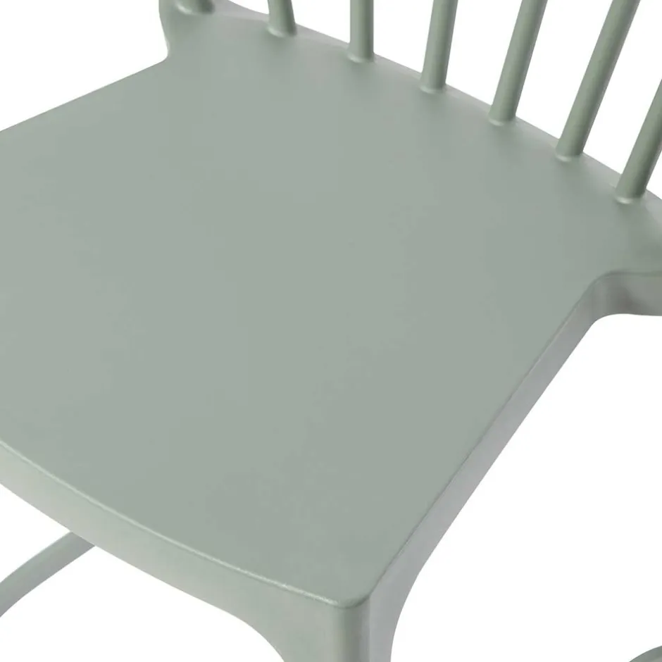 Pflegeleichter Barstuhl in Graugrün - Ecdo (2er Set)^Wohnen Sale