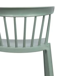 Pflegeleichter Barstuhl in Graugrün - Ecdo (2er Set)^Wohnen Sale