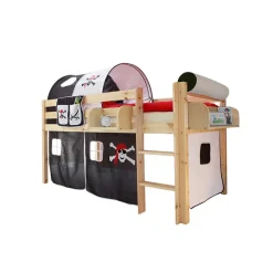 Piraten Halbhochbett Winner aus Kiefer Massivholz^Wohnen New