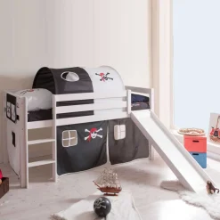 Piratenbett Anni mit Rutsche^Wohnen