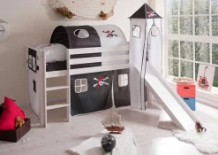 Piratenbett Barbossa in Weiß^Wohnen Sale