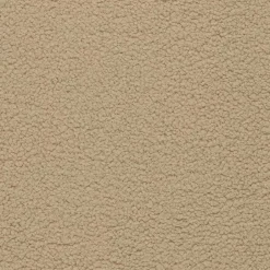 Wohnen Plüsch Hocker in Beige - Williams