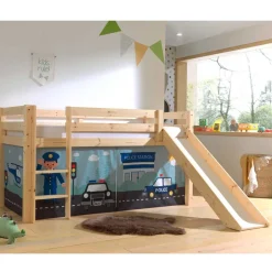 Polizei Hochbett mit Rutsche - Kantuna^Wohnen New