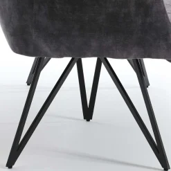 Polsterbank mit Armlehnen in Anthrazit - Mascaro^Wohnen Hot