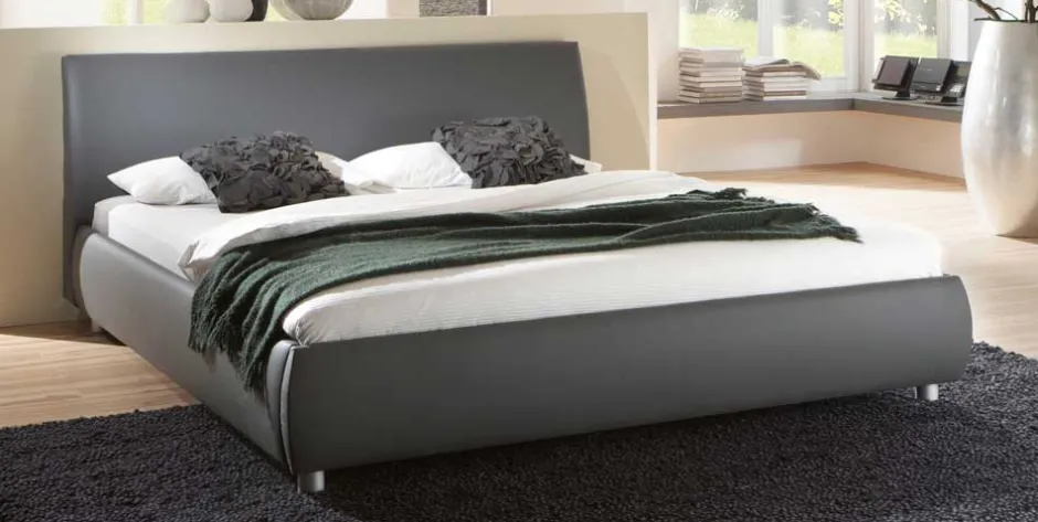 Polsterbett Alona aus Kunstleder^Wohnen Sale