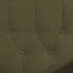 Polstergarnitur in Dunkelgrün Flockstoff - Ramira (dreiteilig)^Wohnen Best