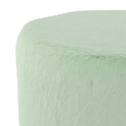 Polsterhocker in Mintgrün mit Gold - Candura^Wohnen Best